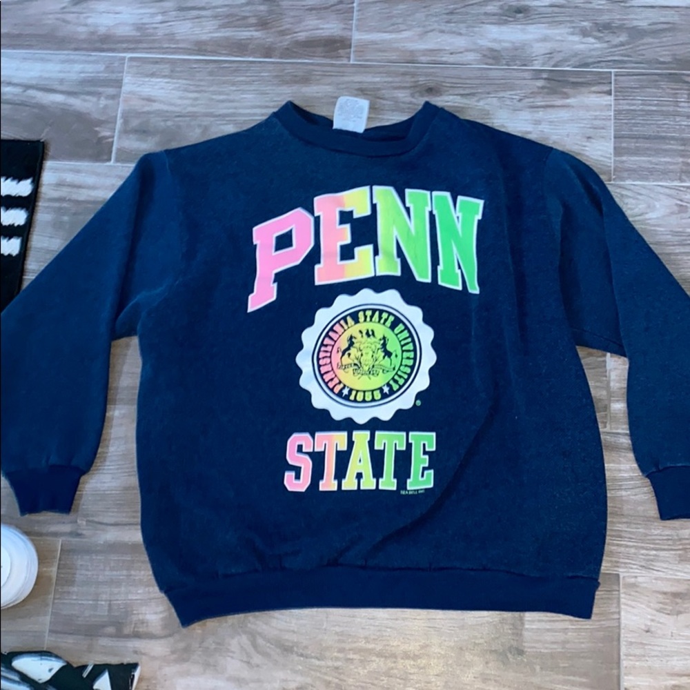 vintage penn state crewneck